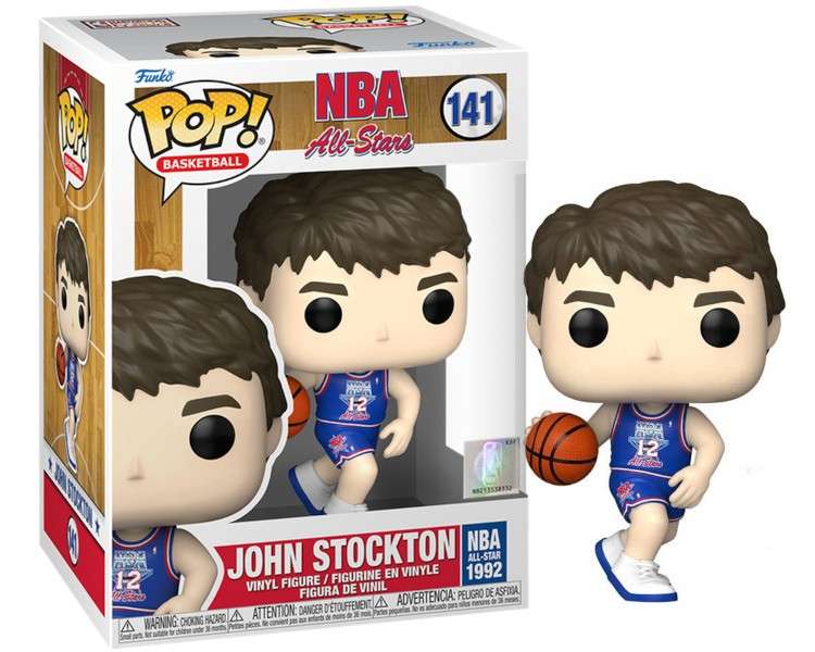 FUNKO POP! BASKETBALL - NBA ALL-STARS: JOHN STOCKTON (141)