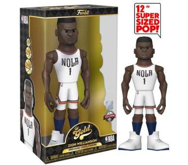 FUNKO POP! GOLD 12" NBA: ZION WILLIAMSON ( 30 CM) SPECIAL EDITION