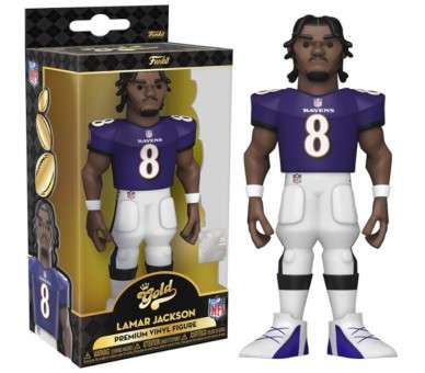 FUNKO POP! GOLD 5" NFL: RAVENS - LAMAR JACKSON (12 CM)