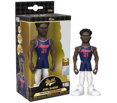 FUNKO POP! GOLD 5" NBA: SIXERS - JOEL EMBIID (CE´21) (12 CM)