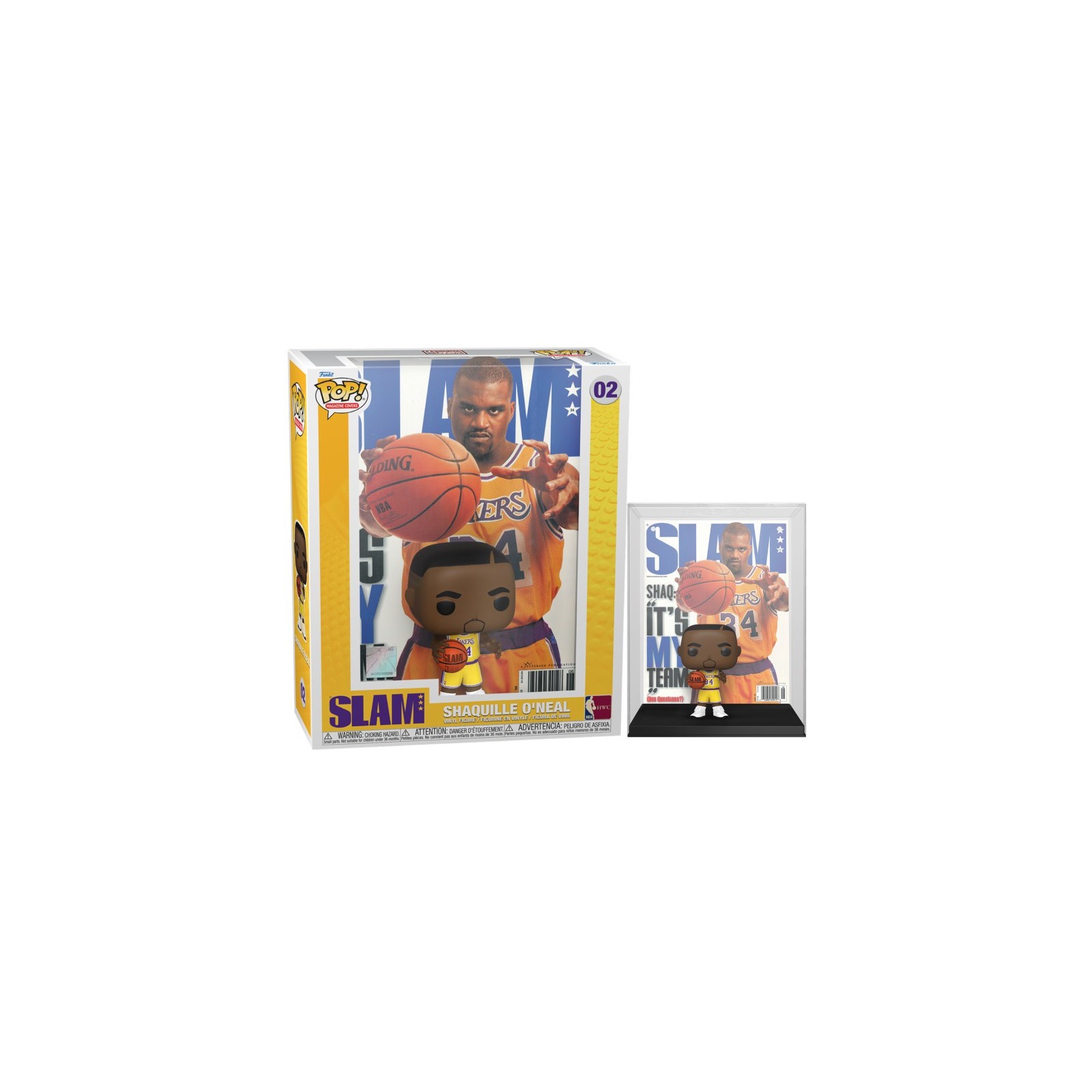 FUNKO POP! MAGAZINE COVERS - NBA SLAM: SHAQUILLE O´NEAL (02)
