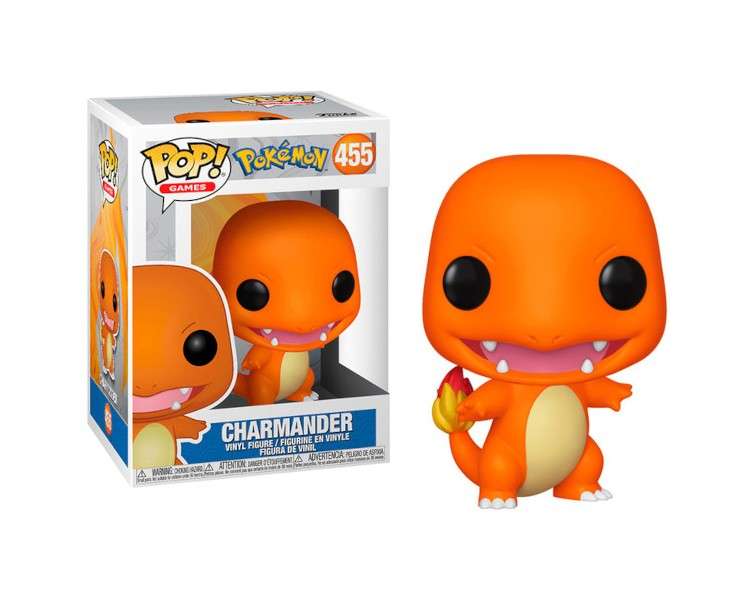 FUNKO POP! GAMES - POKEMON: CHARMANDER (455)