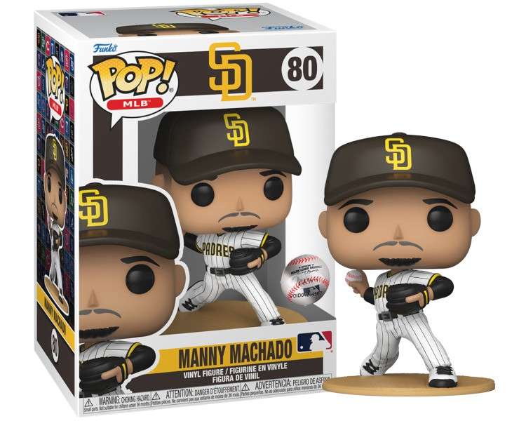 FUNKO POP! MLB - PADRES: MANNY MACHADO (80)