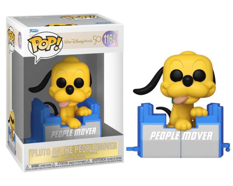 FUNKO POP! WALT DISNEY WORLD 50: PLUTO ON THE PEOPLEMOVER (1164)