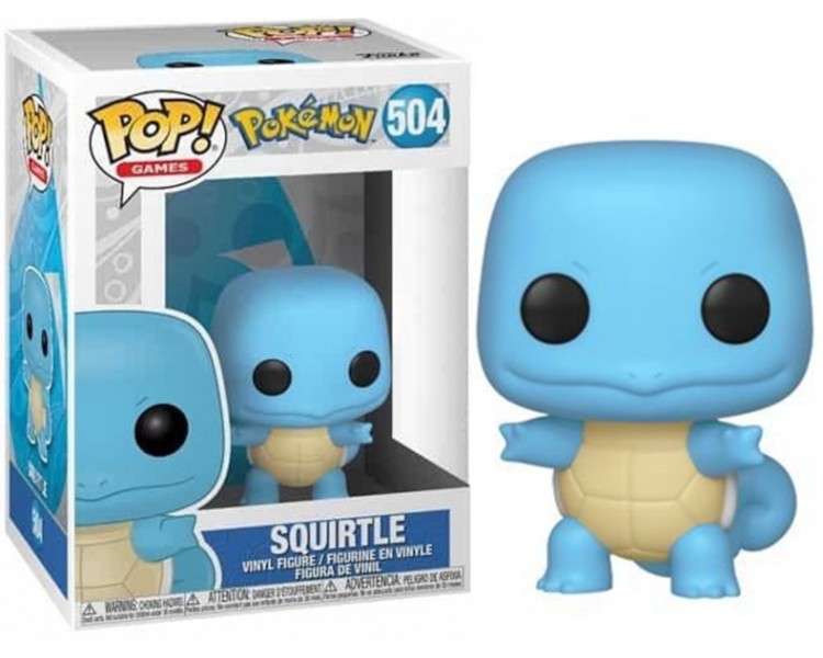 FUNKO POP! GAMES - POKEMON: SQUIRTLE CARAPUCE (504)
