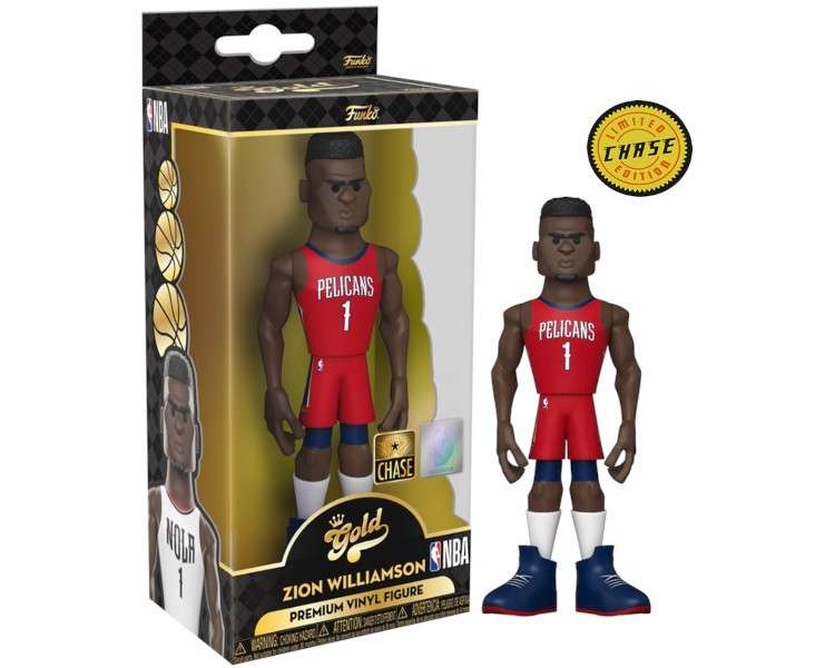 FUNKO POP! GOLD 5" NBA: PELICANS - ZION WILLIAMSON CHASE LIMITED EDITION (12 CM)