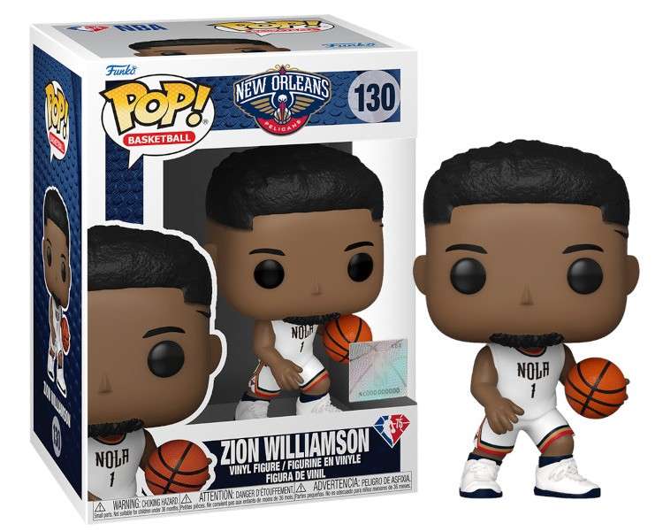 FUNKO POP! BASKETBALL - NEW ORLEANS PELICANS: ZION WILLIAMSON (130)