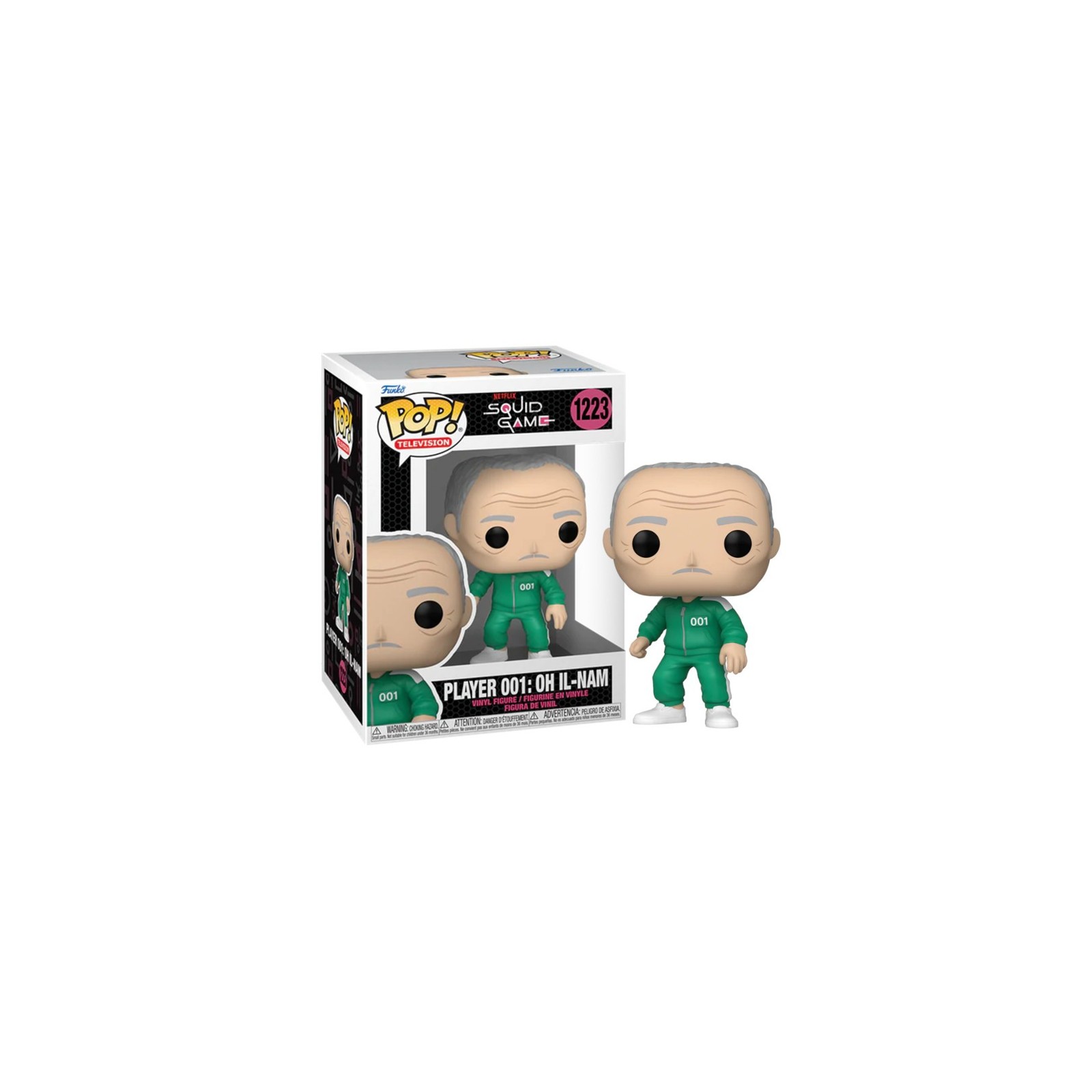 FUNKO POP! TELEVISION - SQUID GAME: PLAYER 001: OH IL-NAM (1223)