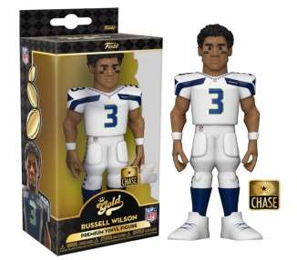 FUNKO POP! GOLD 5" NFL: SEAHAWKS - RUSSELL WILSON CHASE LIMITED EDITION (12 CM)