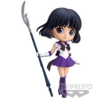 BANPRESTO Q POSKET PRETTY GUARDIAN SAILOR MOON ETERNAL THE MOVIE: SAILOR SATURN (VER.A) (14 CM)