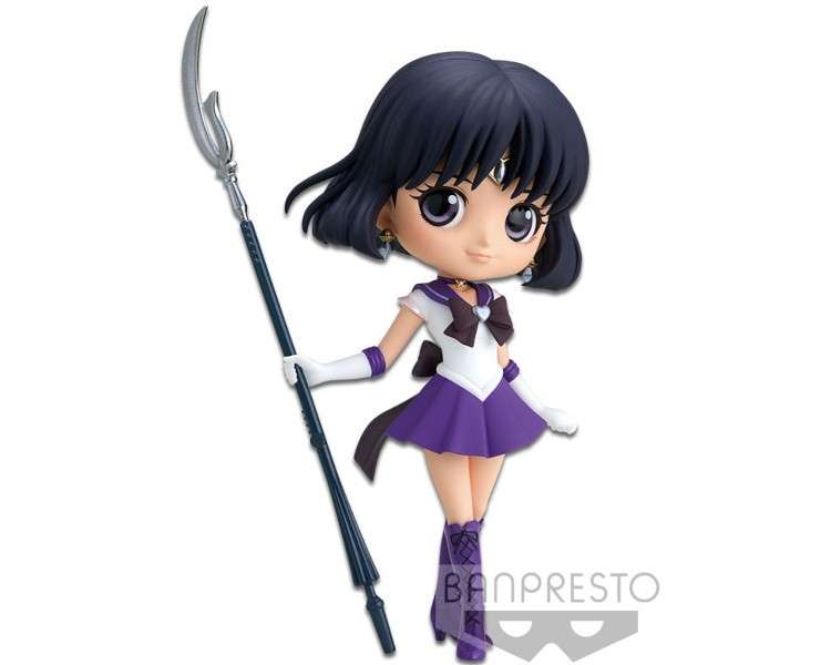 BANPRESTO Q POSKET PRETTY GUARDIAN SAILOR MOON ETERNAL THE MOVIE: SAILOR SATURN (VER.A) (14 CM)