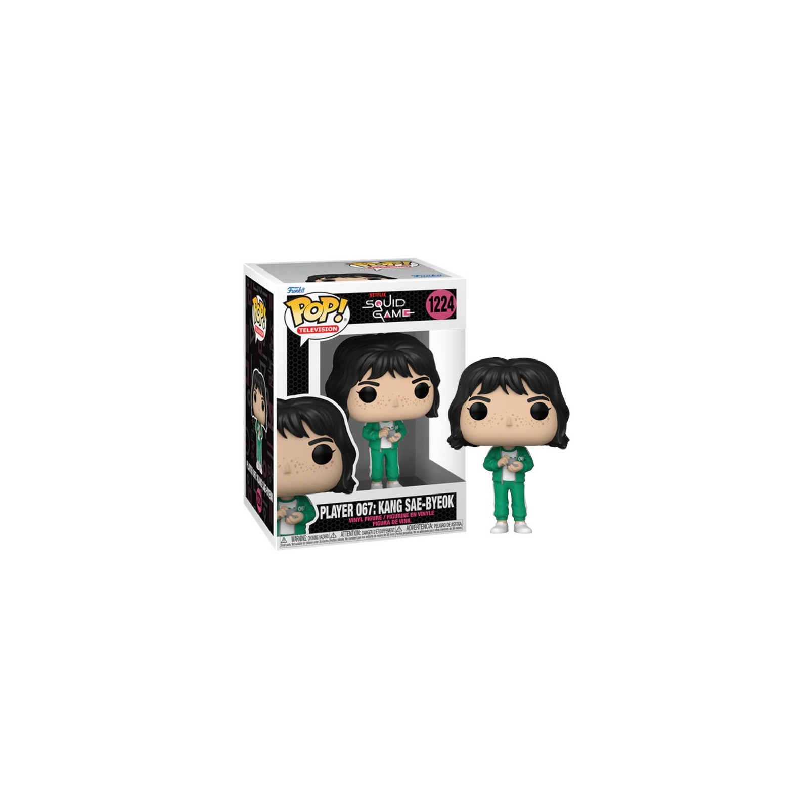 FUNKO POP! TELEVISION - SQUID GAME: PLAYER 067: KANG SAE-BYEOK (1224)