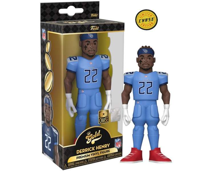 FUNKO POP! GOLD 5" NFL: TITANS - DERRICK HENRY CHASE LIMITED EDITION (12 CM)