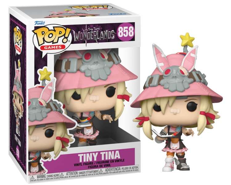 FUNKO POP! GAMES - TINY TINA’S WONDERLAND: TINY TINA (858)