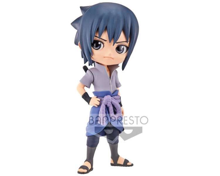 BANPRESTO Q POSKET NARUTO SHIPPUDEN: UCHIHA SASUKE (VER.A) (14 CM)