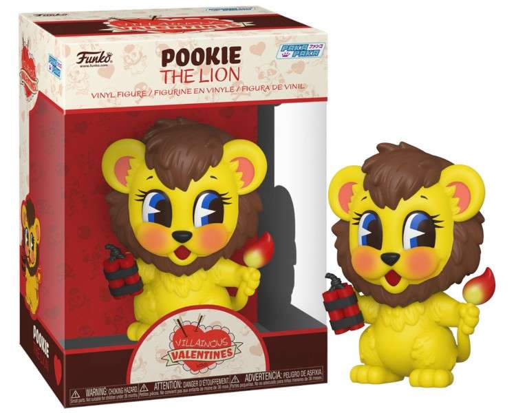 FUNKO POP! VILLAINOUS VALENTINES: POOKIE THE LION