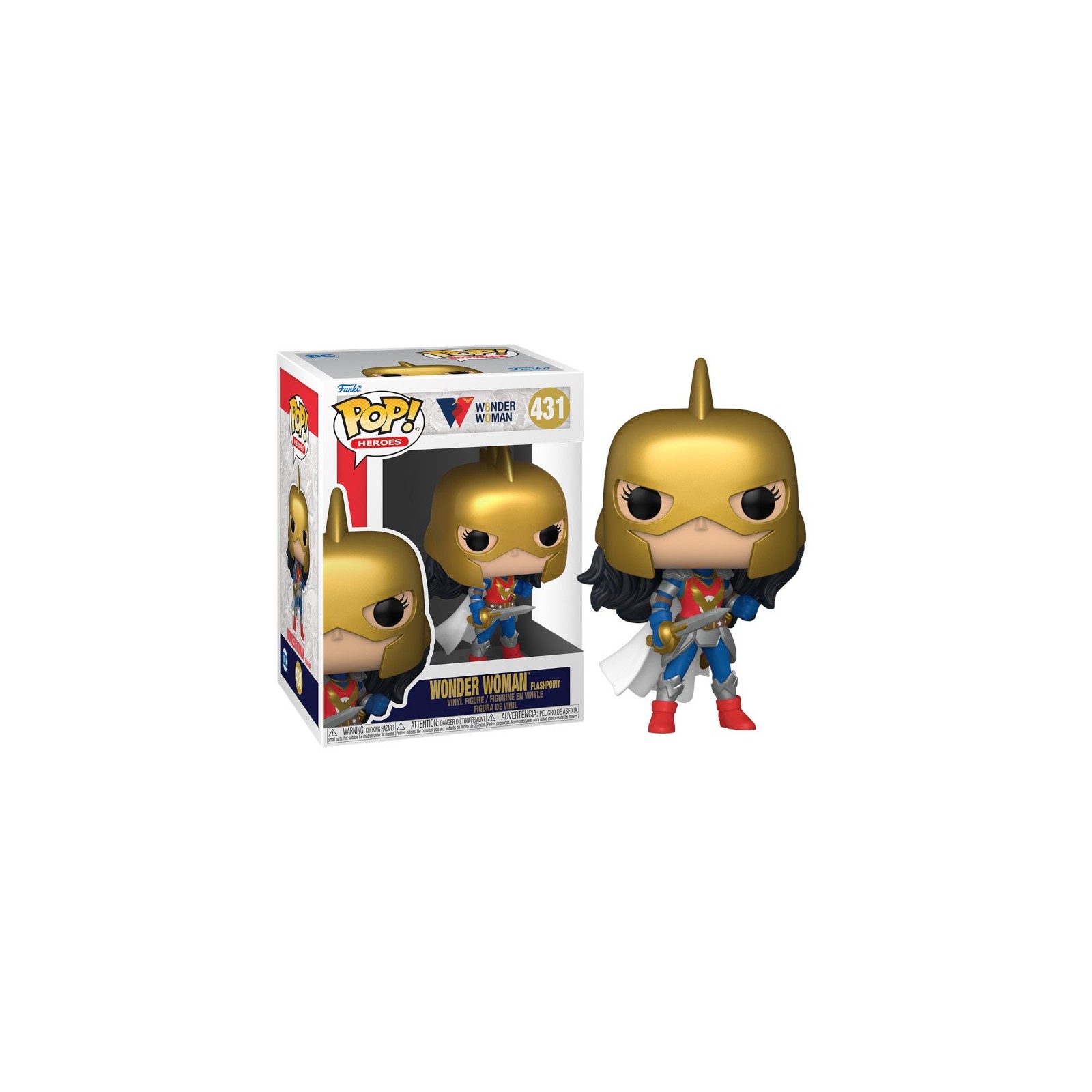 FUNKO POP! HEROES - WONDER WOMAN 80TH: WONDER WOMAN FLASHPOINT (431)