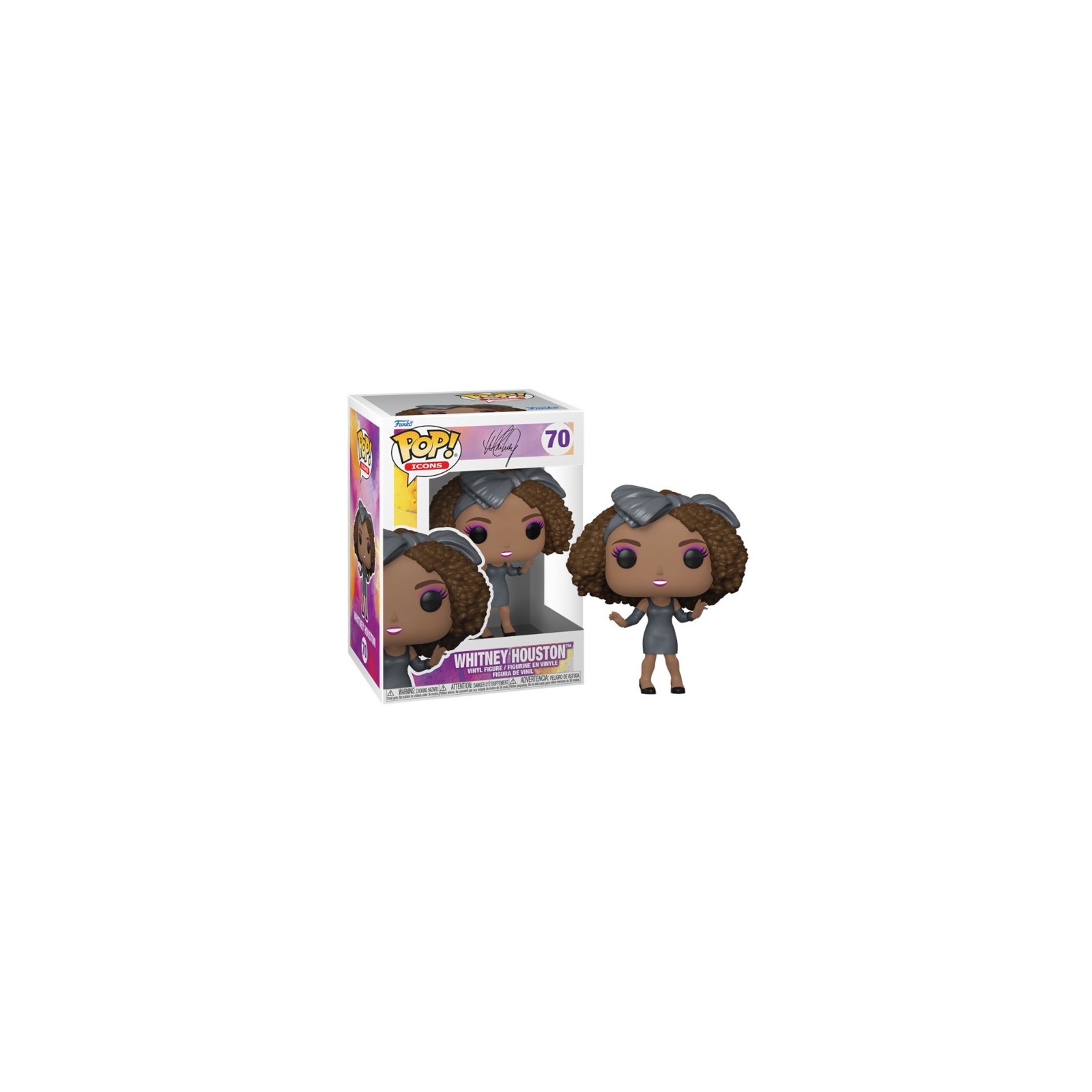 FUNKO POP! ICONS - WHITNEY HOUSTON (HOW WILL I KNOW) (70)