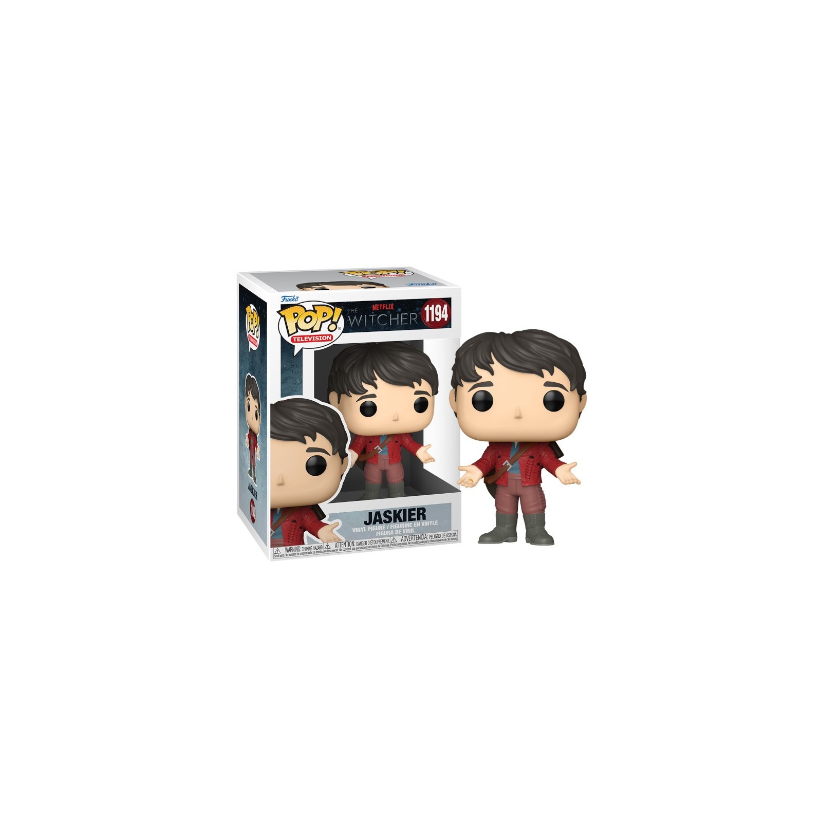 FUNKO POP! TELEVISION - THE WITCHER: JASKIER (RED OUTFIT) (1194)