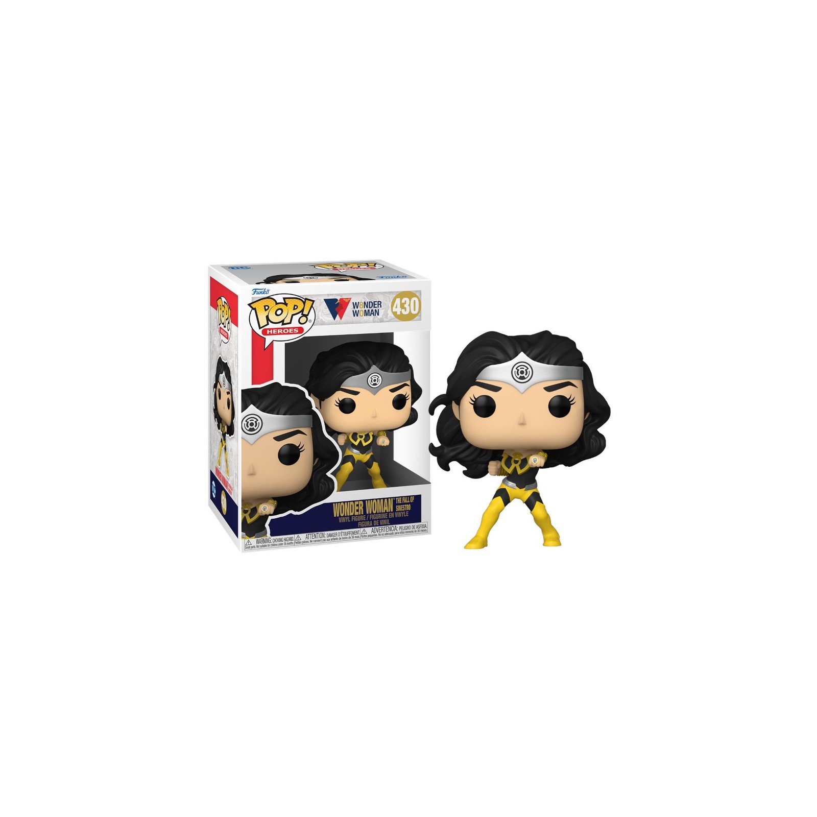 FUNKO POP! HEROES - WONDER WOMAN 80TH: WONDER WOMAN THE FALL OF SINIESTRO (430)