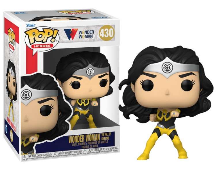 FUNKO POP! HEROES - WONDER WOMAN 80TH: WONDER WOMAN THE FALL OF SINIESTRO (430)