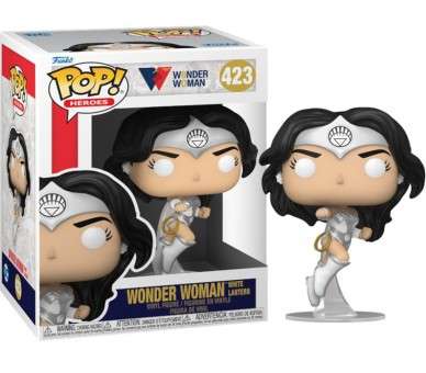 FUNKO POP! HEROES - WONDER WOMAN 80TH: WONDER WOMAN WHITE LANTERN (423)