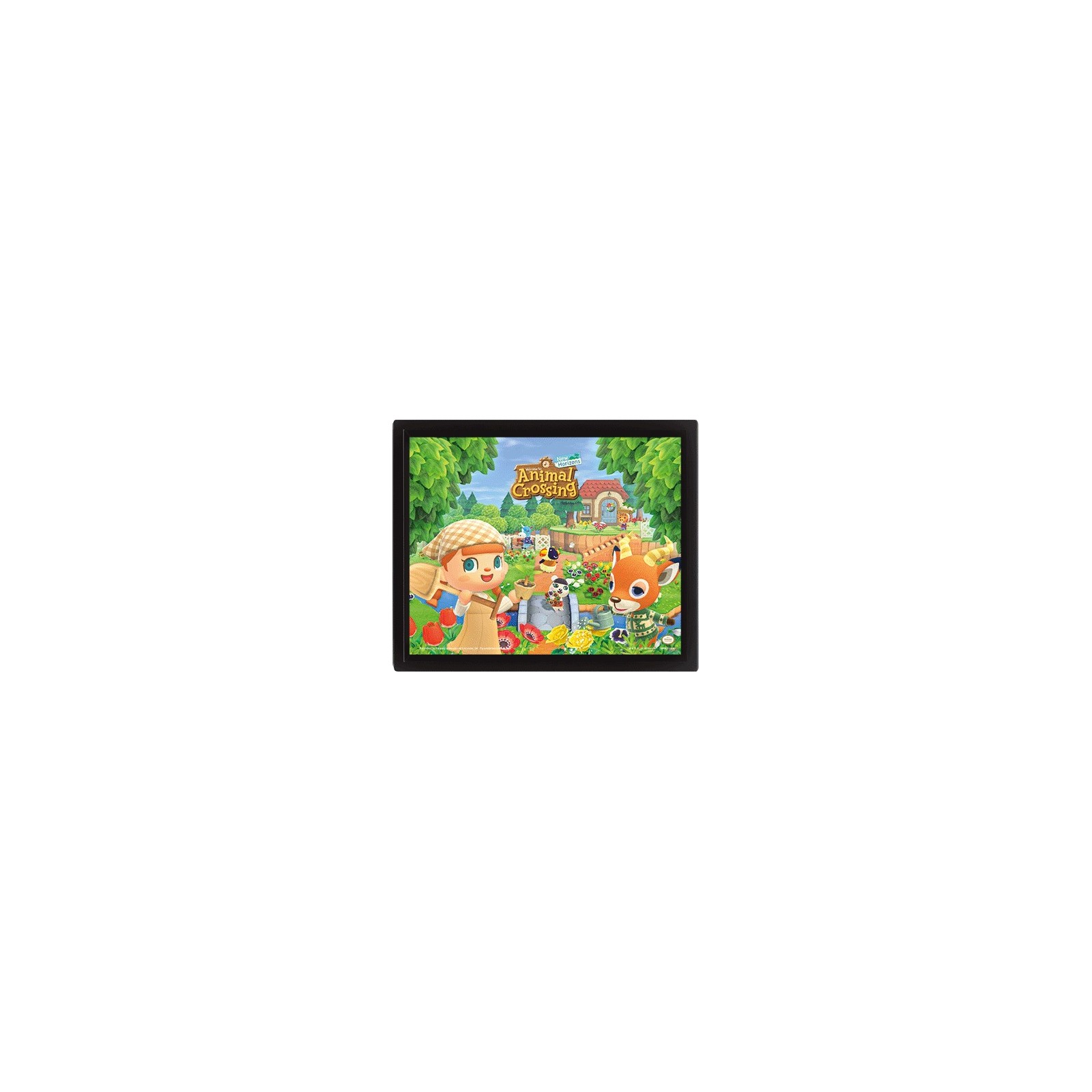 POSTER 3D ANIMAL CROSSING (SUMMER / SPRING)