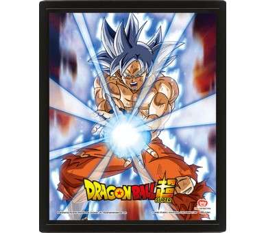 POSTER 3D SUPER DRAGON BALL ULTRA INSTINCT KAMEHAMEHA