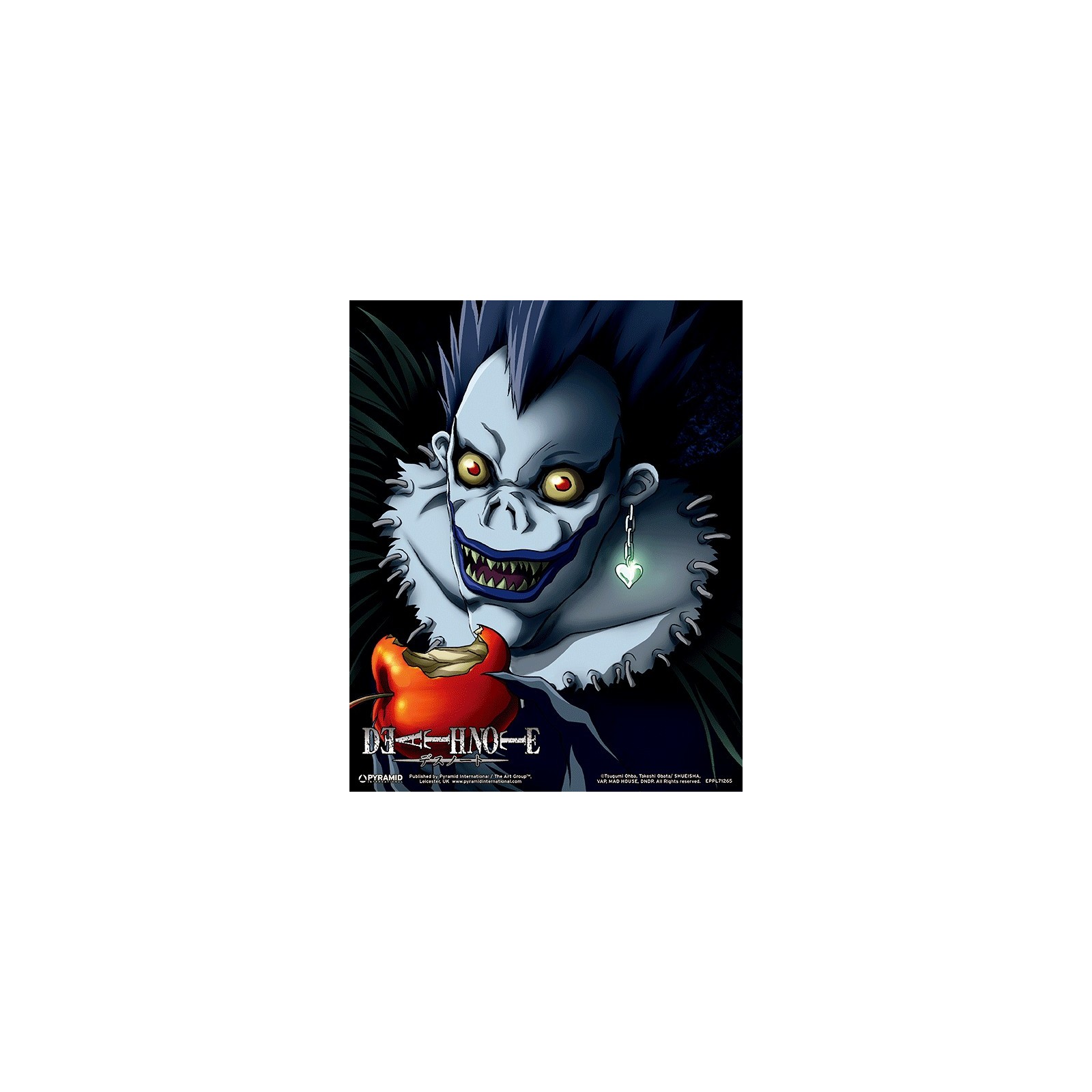 CUADRO 3D DEATH NOTE LIGHT RYUK