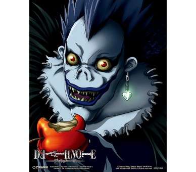 CUADRO 3D DEATH NOTE LIGHT RYUK