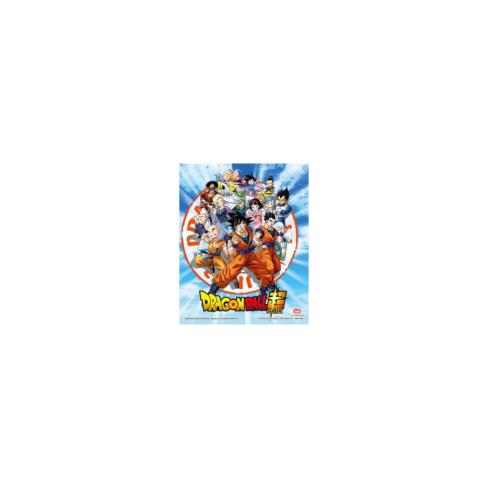 POSTER 3D SUPER DRAGON BALL (GOKU & THE Z FIGHTERS)