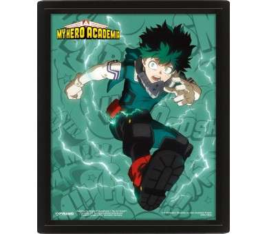 POSTER 3D MY HERO ACADEMIA (IZUKU)