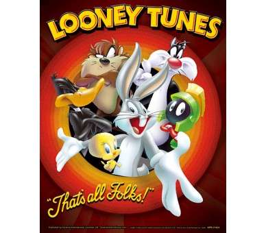 POSTER 3D LOONEY TUNES THATS ALL FOLKS