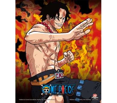 CUADRO 3D ONE PIECE (BROTHERS BURNING RAGE)