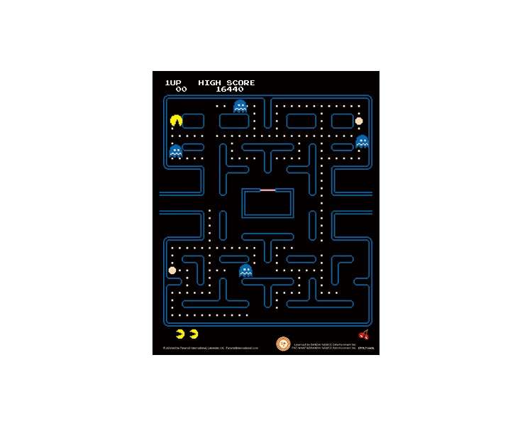 POSTER 3D PAC-MAN (MAZE)