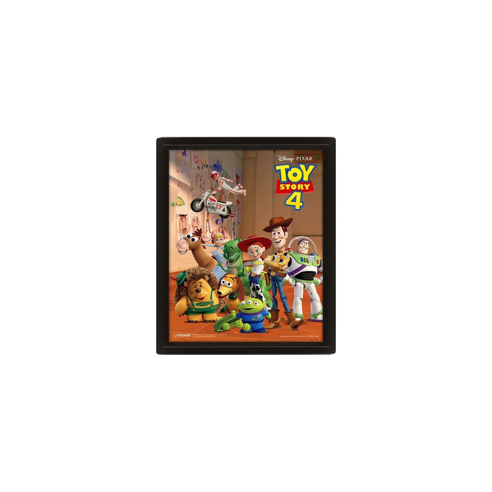 POSTER 3D DISNEY TOY STORY 4