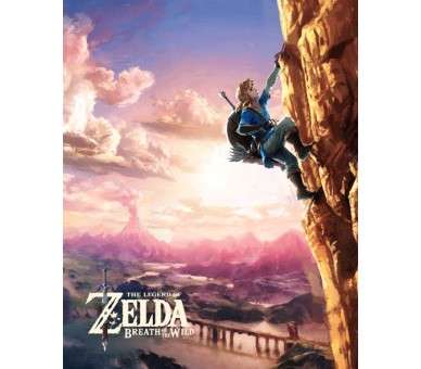 POSTER 3D THE LEGEND OF ZELDA (CLIMBING)