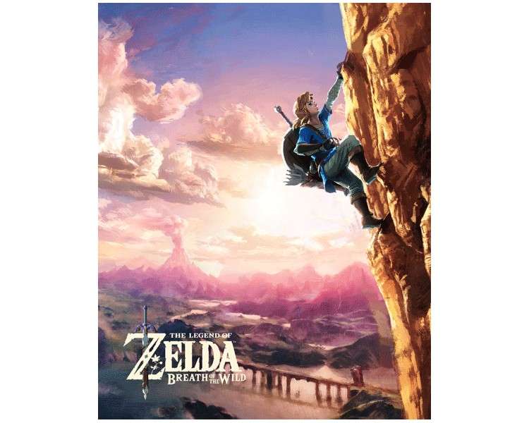 POSTER 3D THE LEGEND OF ZELDA (CLIMBING)