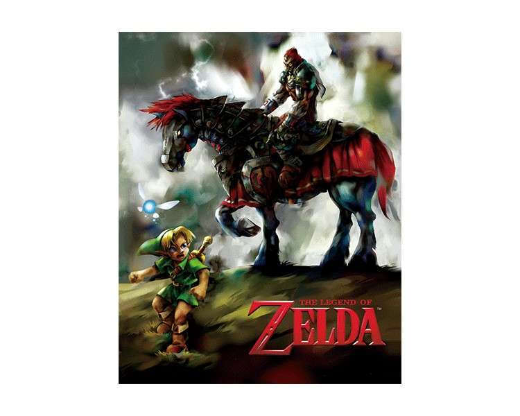 POSTER 3D THE LEGEND OF ZELDA (YOUNG LINK & GANONDORF)