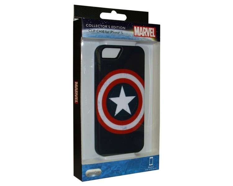 PDP CARCASA MARVEL CAPITAN AMERICA VINTAGE (IPHONE 5)