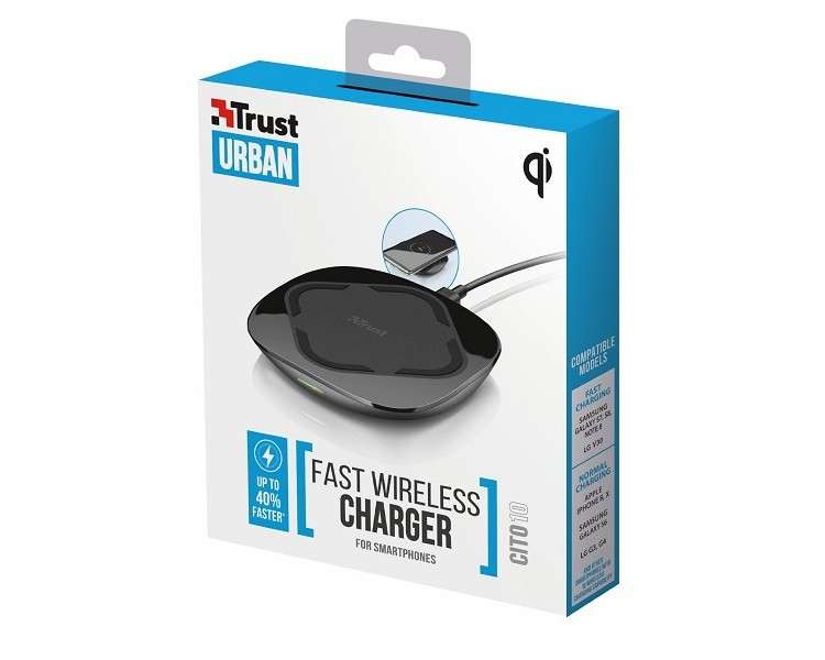 TRUST URBAN FAST WIRELESS CHARGER CITO10 (SMARTPHONE)