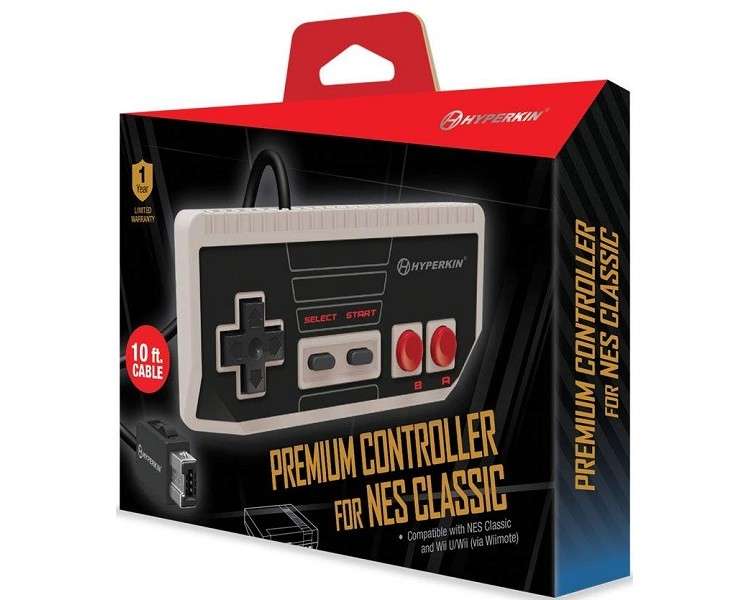 NINTENDO CLASSIC MINI NES CONTROLLER PREMIUM (WiiU/Wii)