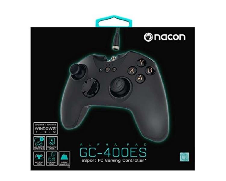 NACON ESPORT PC GAMING CONTROLLER ALPHA PAD GC-400ES (WINDOWS 7/8/10)