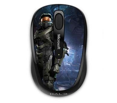 WIRELESS MOBILE 3500  MOUSE (HALO MASTER CHIEF EDICION)