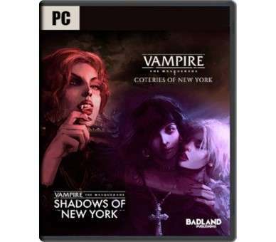 VAMPIRE THE MASCARADE COTERIES OF NEW YORK + SHADOWS OF NEW YORK