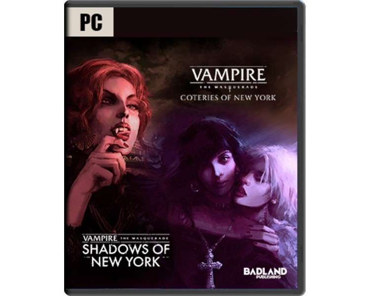 VAMPIRE THE MASCARADE COTERIES OF NEW YORK + SHADOWS OF NEW YORK