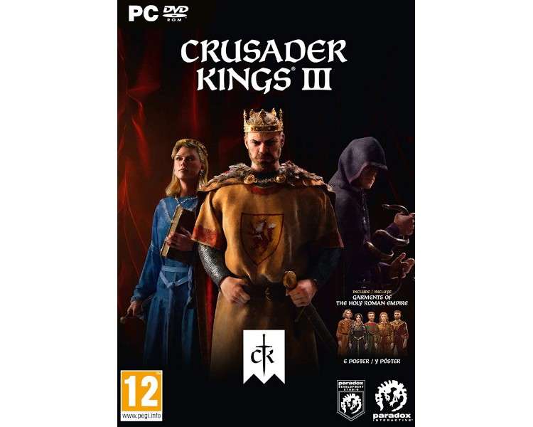 CRUSADER KINGS III (INCLUYE GARMENTS OF THE HOLY ROMAN EMPIRE)