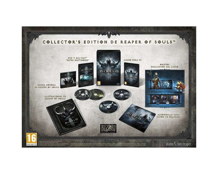 DIABLO III REAPER OF SOULS COLECCIONISTA EDITION (EXP)