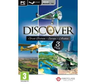 DISCOVER GREAT BRITAIN, EUROPE & ARABIA - FSX (STEAM)