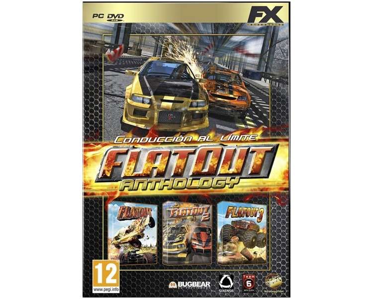 FLATOUT ANTHOLOGY PREMIUM (3 JGOS)